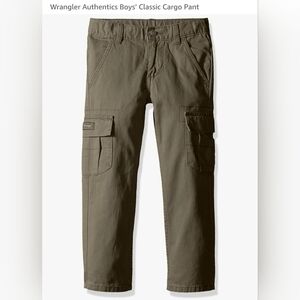 Wrangler Green Cargo Pants with Utility Design